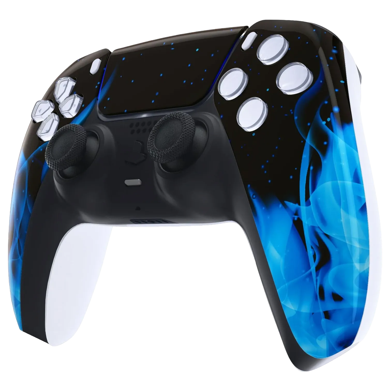 Clever Gaming Blue Flame PS5 controller vlam