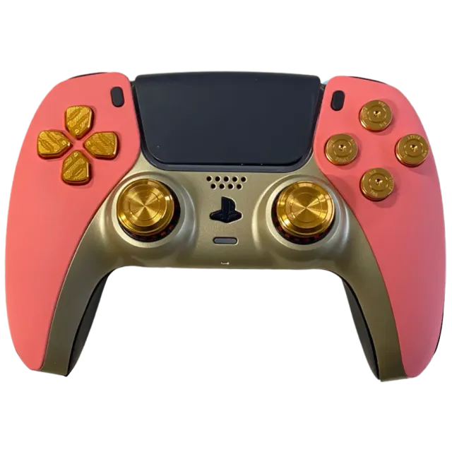 Clever Gaming Iron Man Bronzed PS5 controller brons