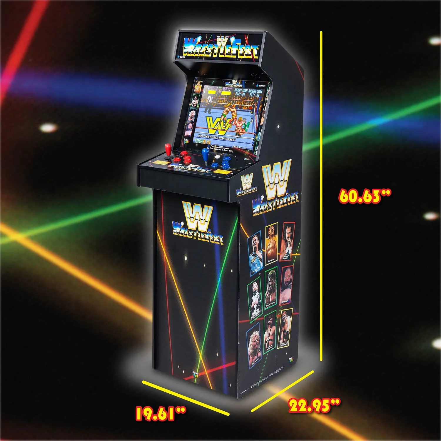 Arcade1Up Ultra Series WWE Wrestlefest arcadeautomaat 17 inch