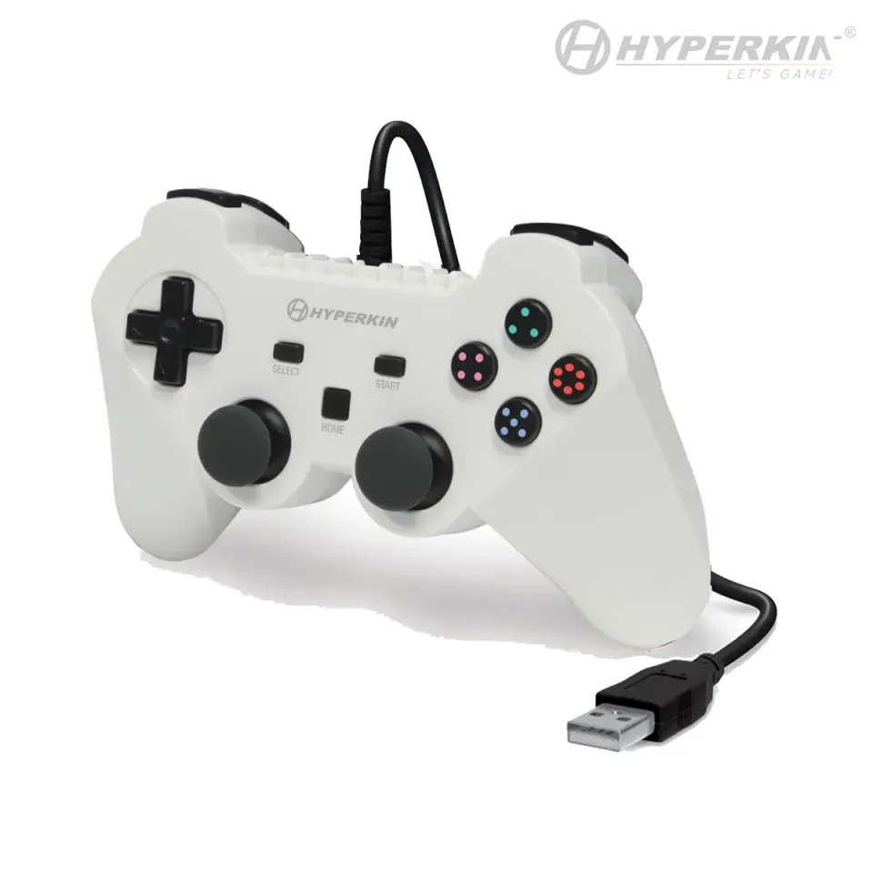 Hyperkin Brave Knight controller wit bedraad PS3 6-assig