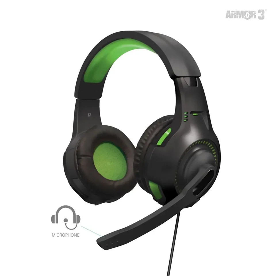 Hyperkin SoundTac gaming headset groen universeel