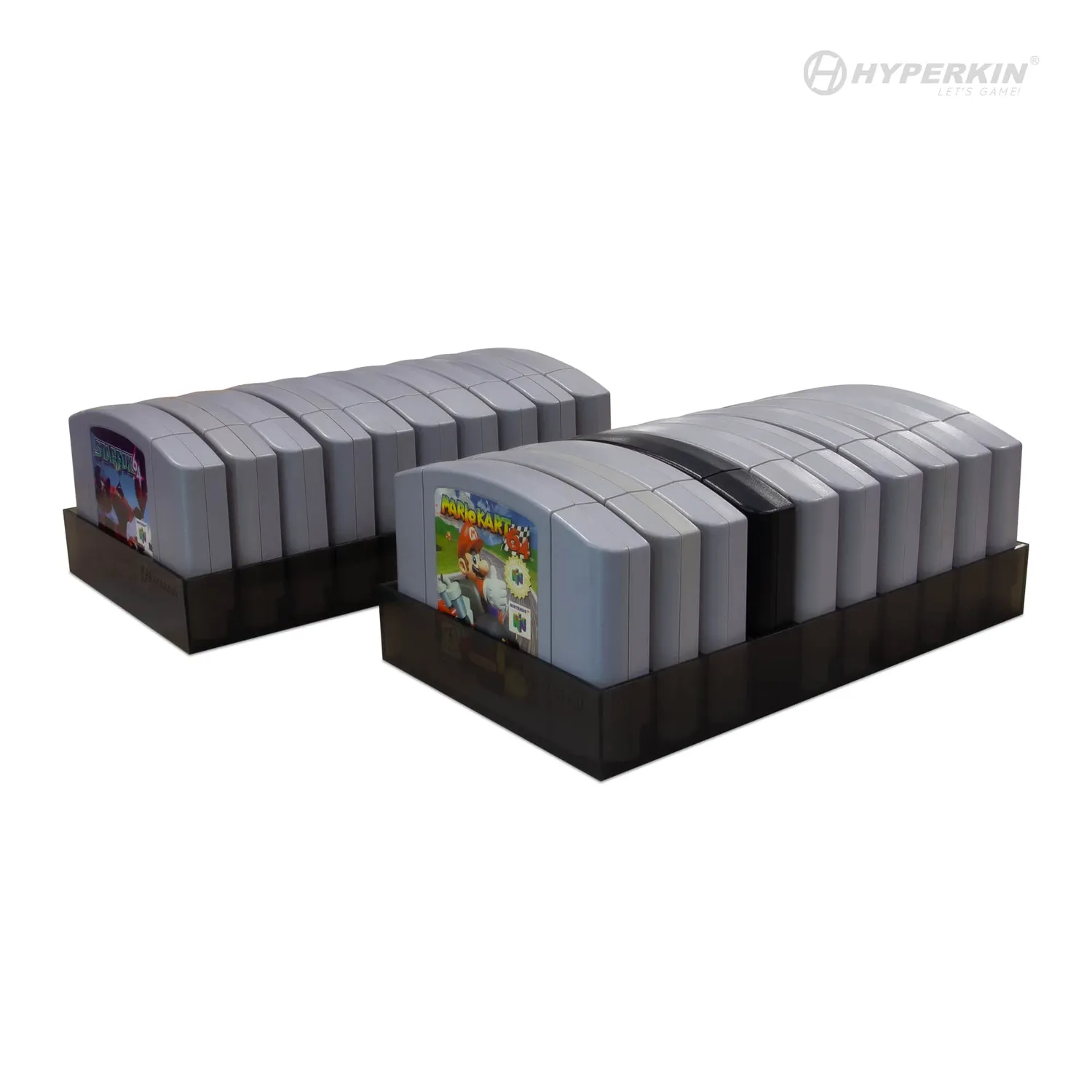 Hyperkin N64 cartridge stand 10 stuks 2-pack