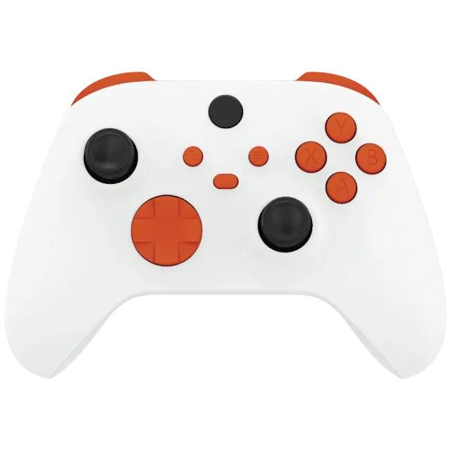 Clever Gaming Xbox White Orange Controller Wit