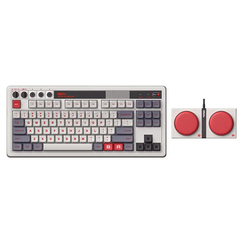 8BitDo Retro Mechanical Keyboard toetsenbord C64 Edition mechanisch