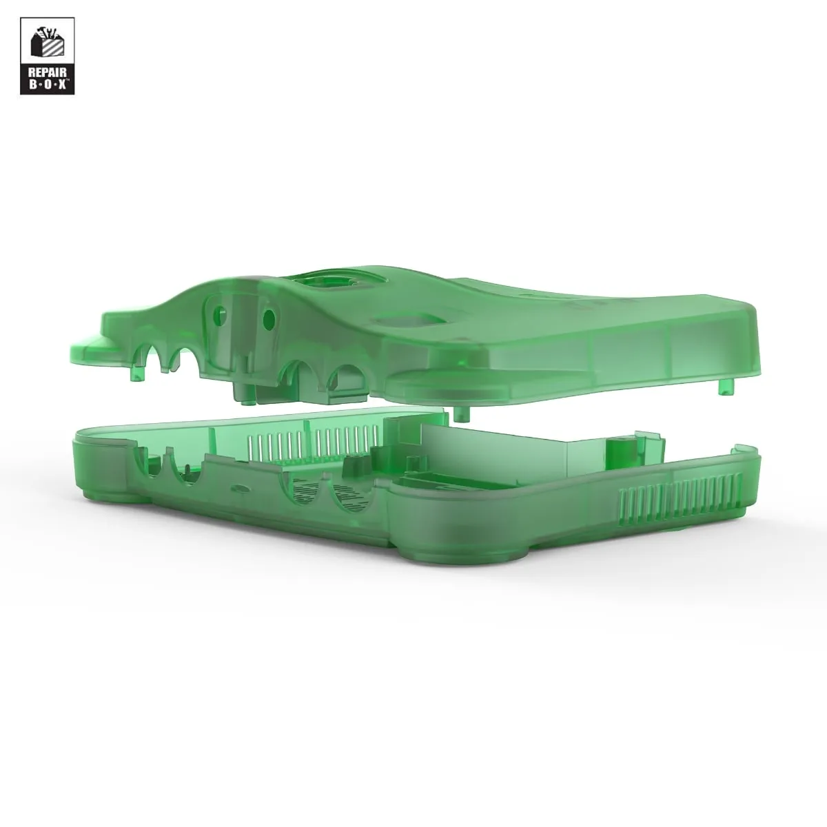 Hyperkin Custom Color Shell behuizing N64 groen transparant