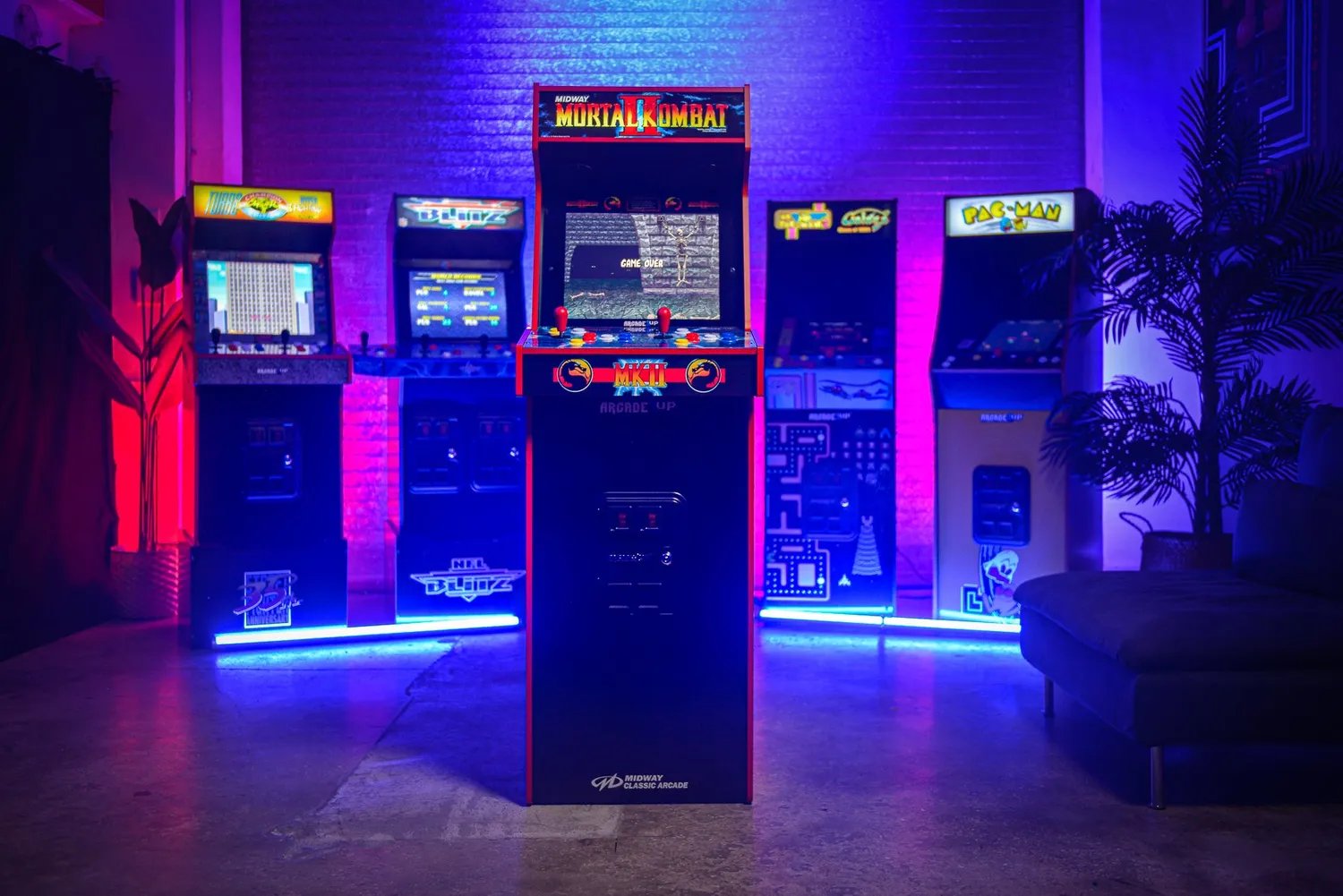 Arcade1Up Mortal Kombat II Deluxe arcadekast 17 inch 14 games