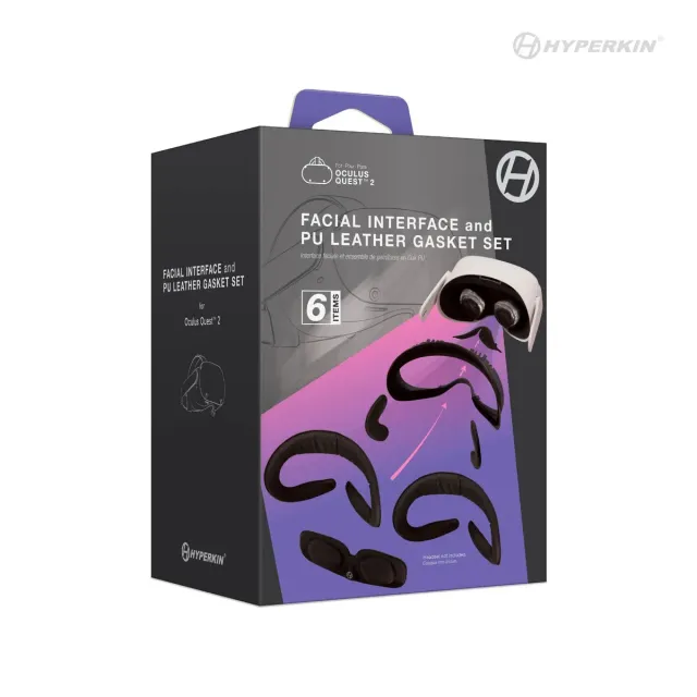 Hyperkin Facial Interface gezichtskussen Quest 2 PU set