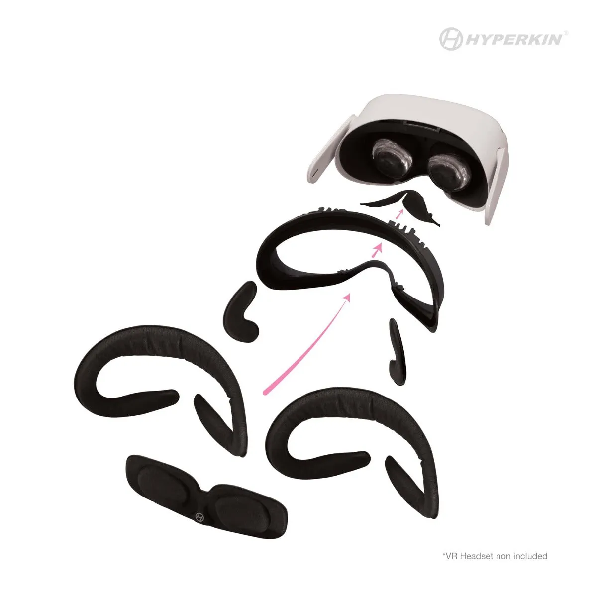 Hyperkin Facial Interface gezichtskussen Quest 2 PU set