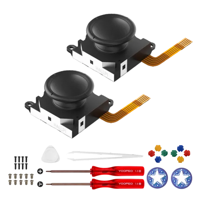 Aknes AK201 TMR joystick Joy-Con Switch OLED Lite 2 stuks