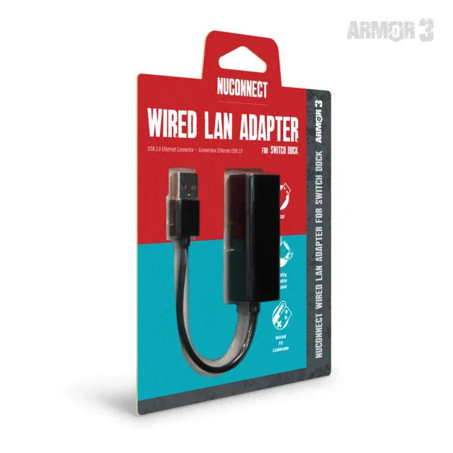 Hyperkin NuConnect Wired LAN Adapter netwerkadapter bedraad
