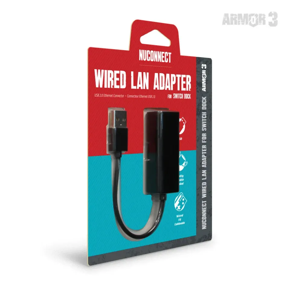 Hyperkin NuConnect Wired LAN Adapter netwerkadapter bedraad