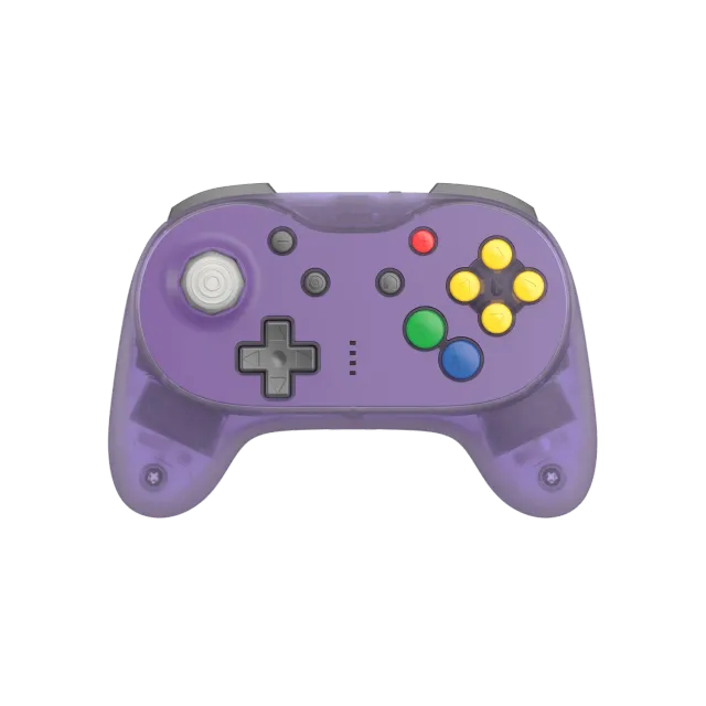 Hyperkin Brawler64 Pro N64 Controller Atomic Purple draadloos