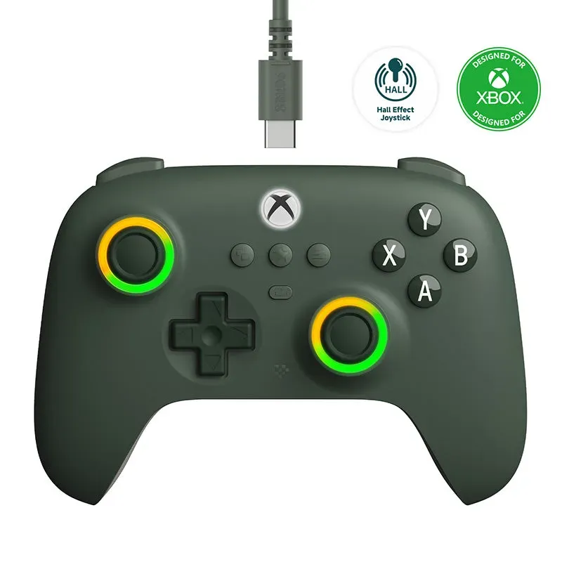 8BitDo Ultimate C Bedrade Controller Xbox Donkergrijs
