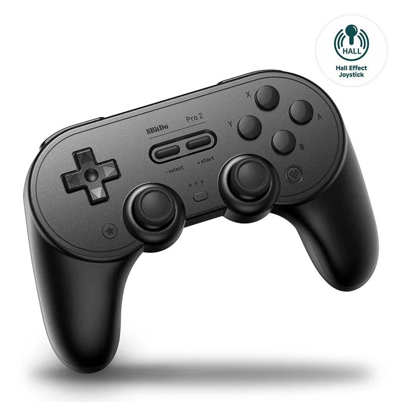 8BitDo Pro 2 Hall Effect controller zwart anti-drift