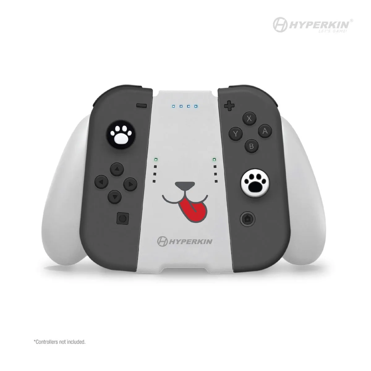 Hyperkin Pupper Joy-Con grip Switch met accu