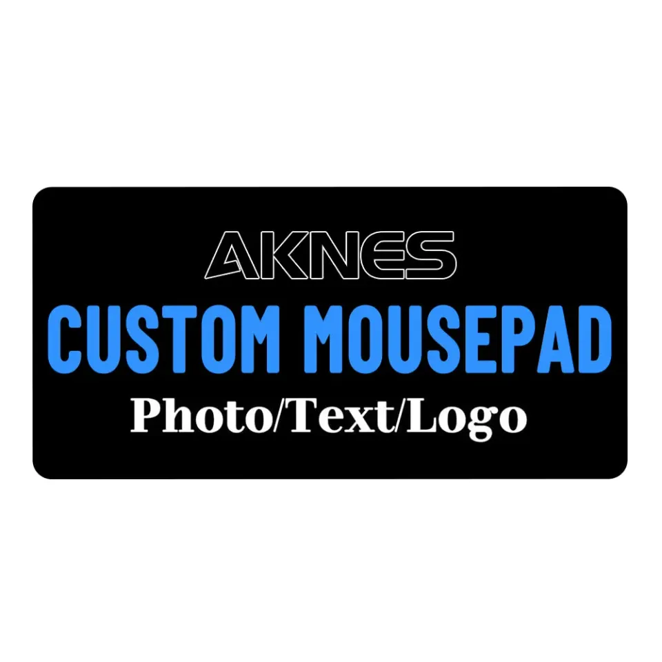 AKNES muismat deskmat bedrukbaar rubber antislip