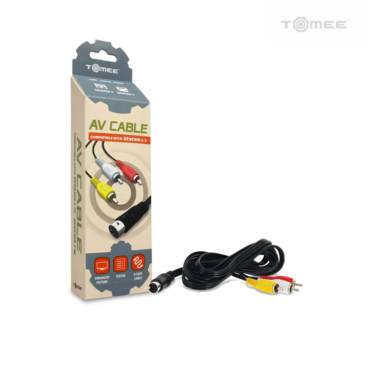 Hyperkin Genesis 2/3 AV Kabel composiet