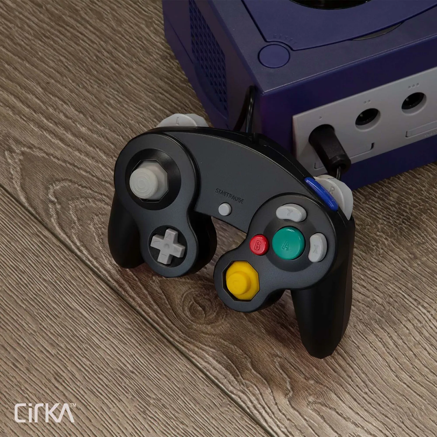 Hyperkin CirKa Wired Controller controller zwart GameCube
