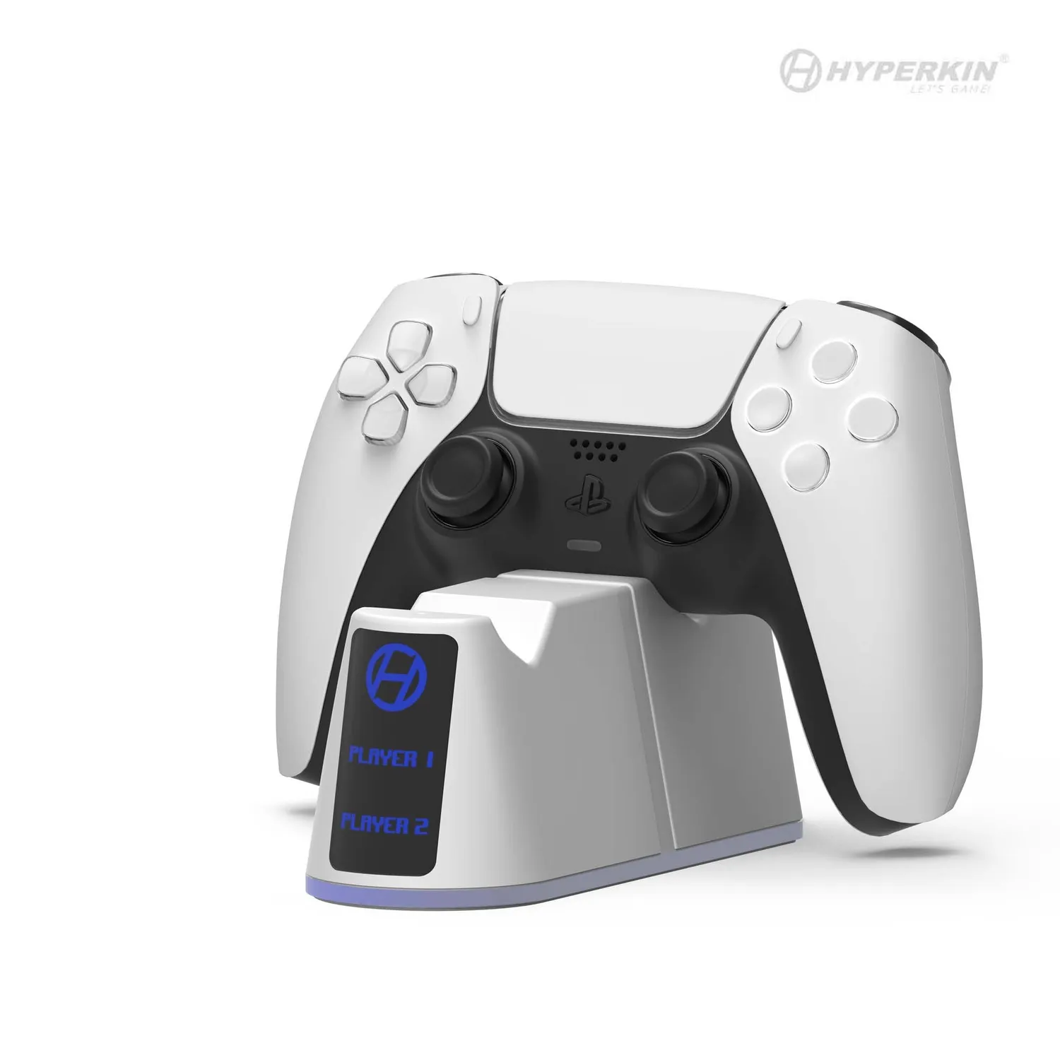 Hyperkin GigaBlast Dual Charging Station controller lader wit PS5