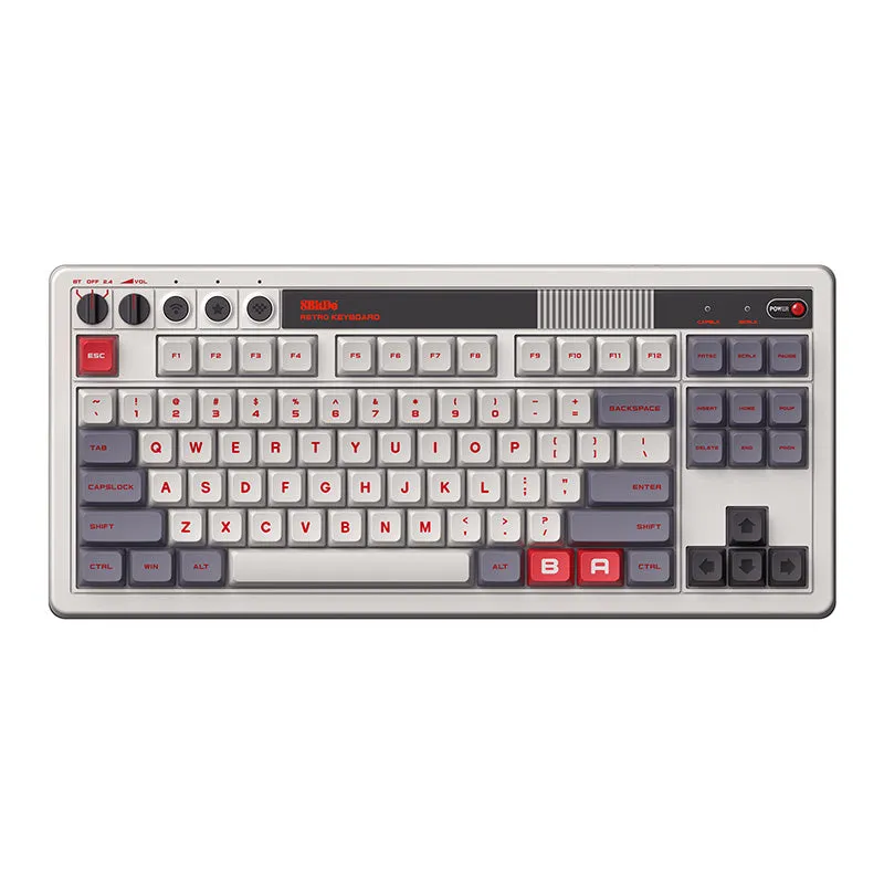 8BitDo Retro Mechanical Keyboard toetsenbord C64 Edition mechanisch