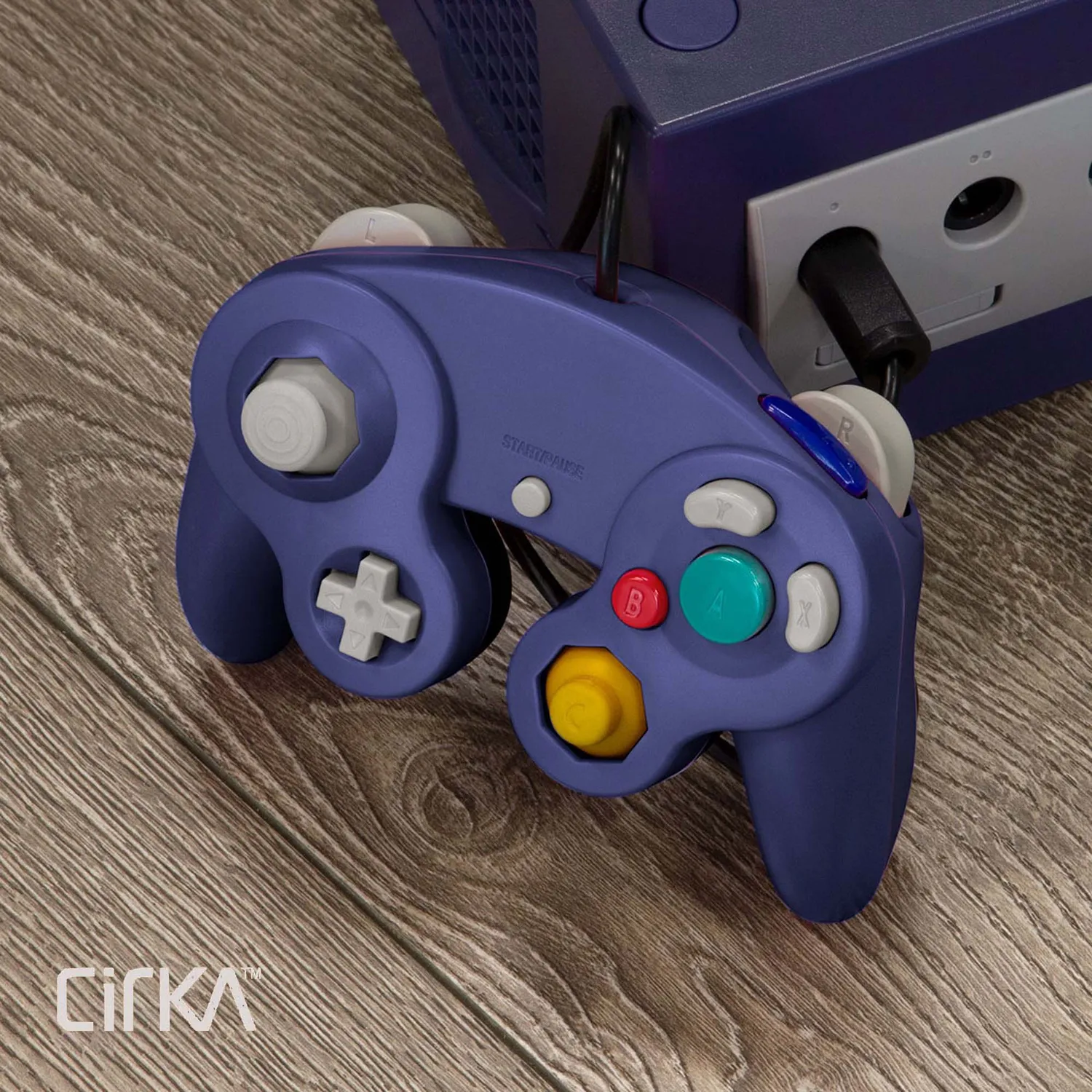 Hyperkin CirKa bedrade controller GameCube paars