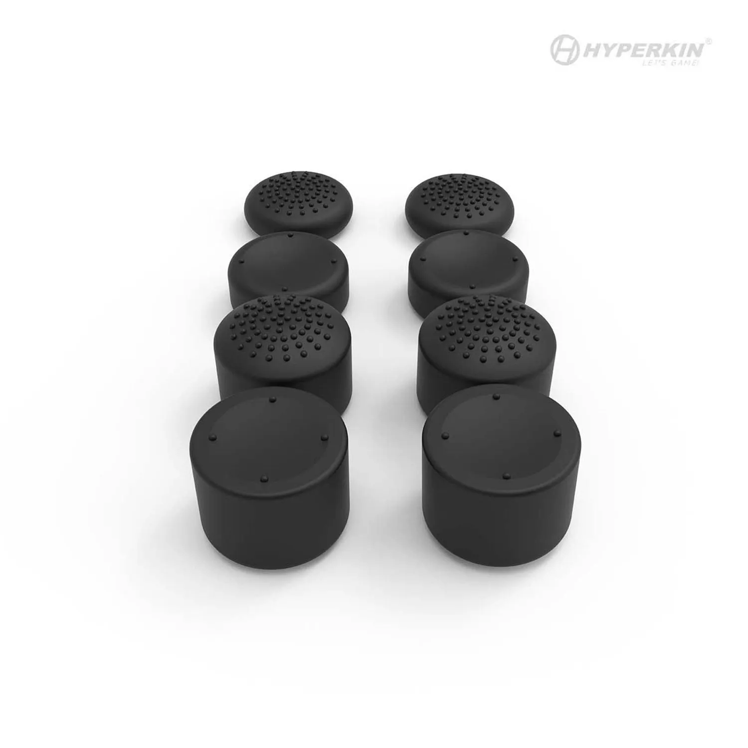 Hyperkin Pro Series thumb grips silicone zwart 8-pack