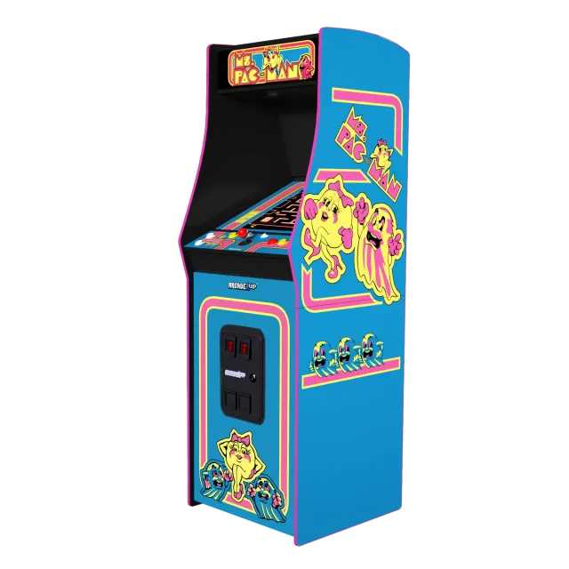 Arcade1Up Ms. Pac-Man Deluxe arcadekast 17 inch 7 games