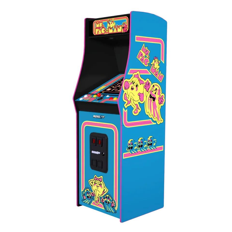 Arcade1Up Ms. Pac-Man Deluxe arcadekast 17 inch 7 games