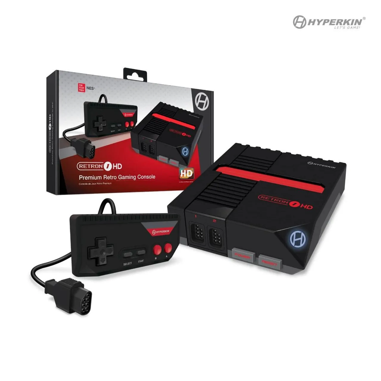 Hyperkin RetroN 1 HD retro console zwart NES HDMI