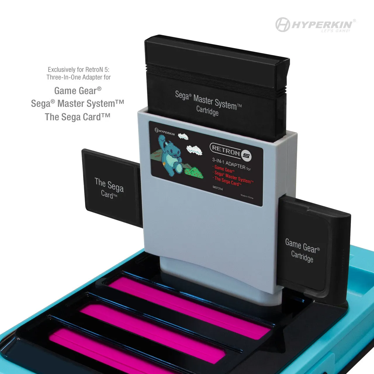 Hyperkin RetroN 5 3-in-1 adapter Game Gear Master System