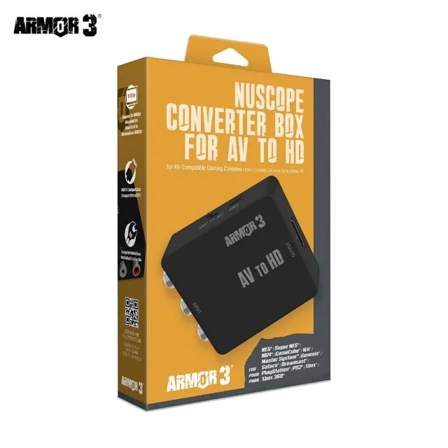 Hyperkin NuScope AV naar HD converter box retro consoles