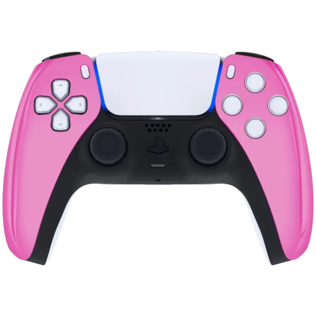 Clever Chrome Pink PS5-controller roze chroom draadloos