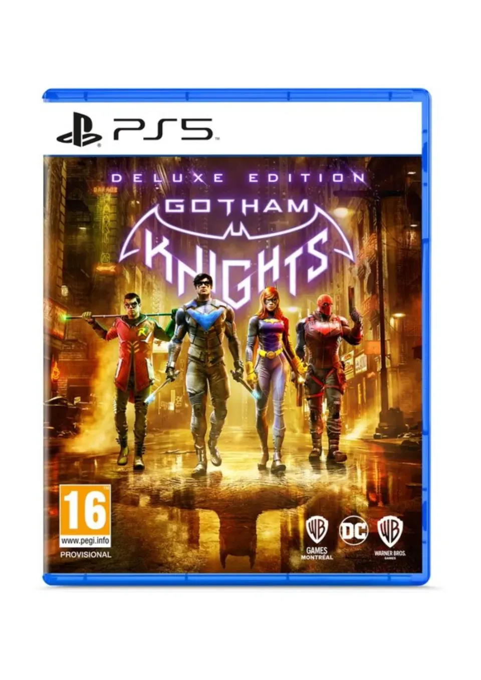 PlayStation Gotham Knights Deluxe Edition PS5 game co-op