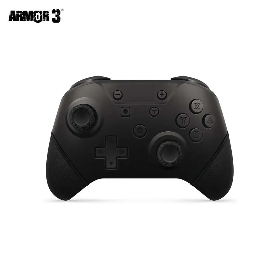 Hyperkin NuChamp draadloze controller zwart Switch bluetooth