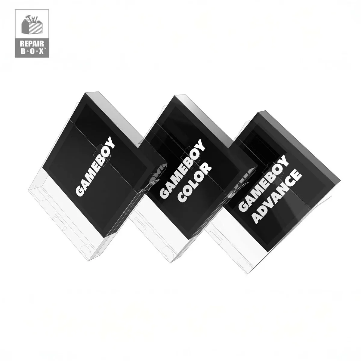 Hyperkin Clear Game Box protector Game Boy 10-pack transparant