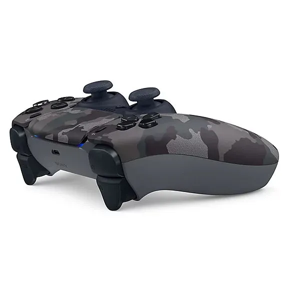 PlayStation 5 DualSense controller grijze camouflage met doos