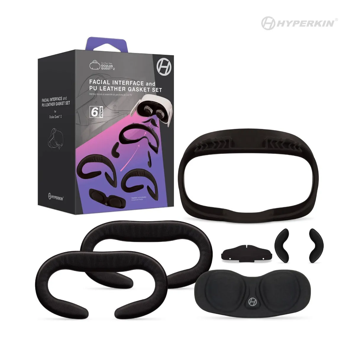 Hyperkin Facial Interface gezichtskussen Quest 2 PU set