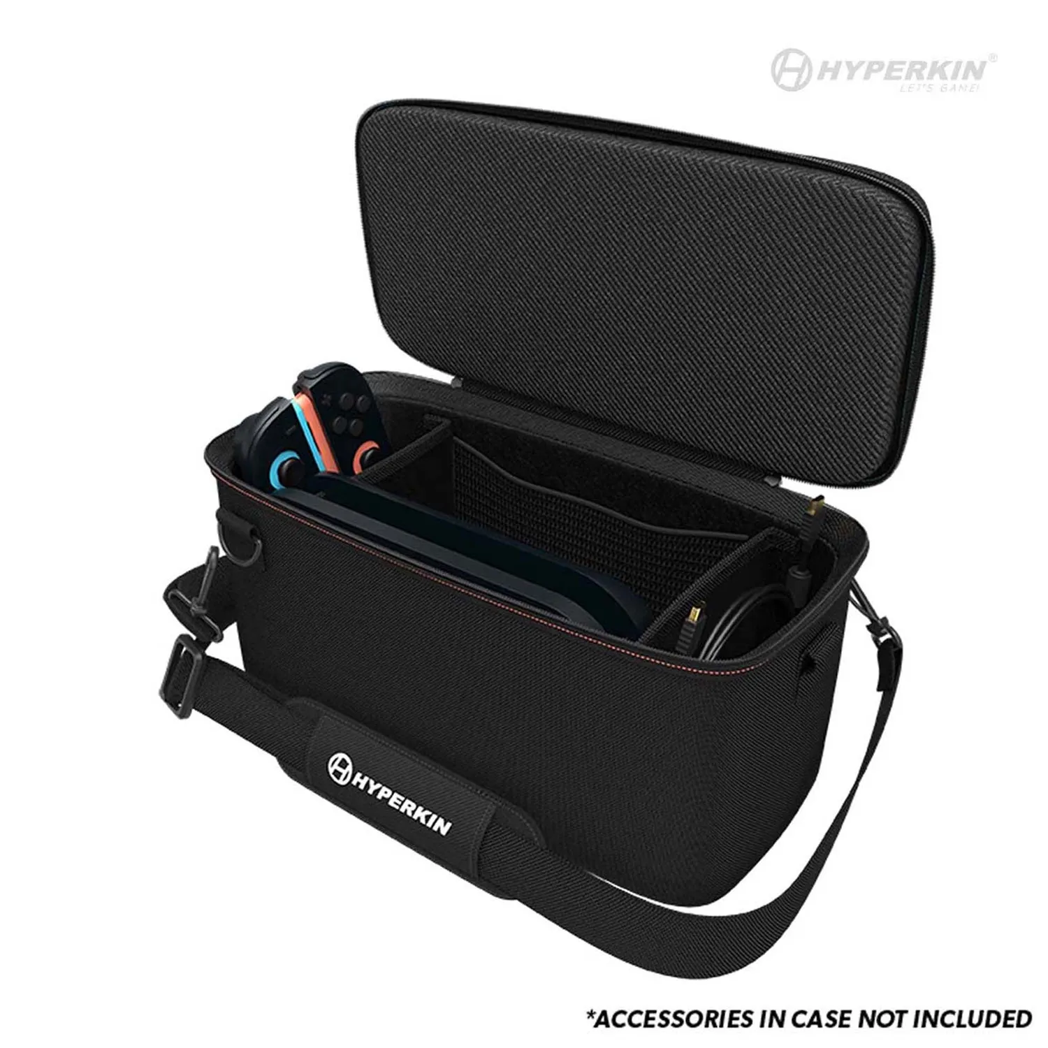Hyperkin Warden reiskoffer Nintendo Switch 2 zwart