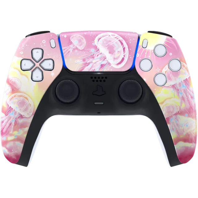 Clever Gaming Jellyfish PS5 controller transparant