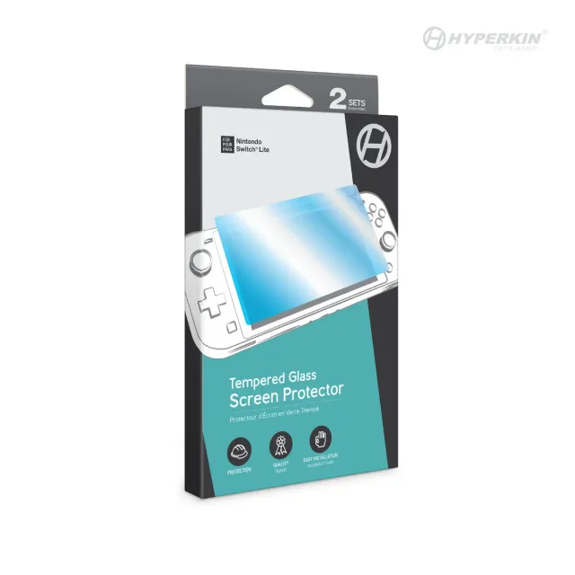 Hyperkin Tempered Glass screenprotector Switch Lite 2 stuks