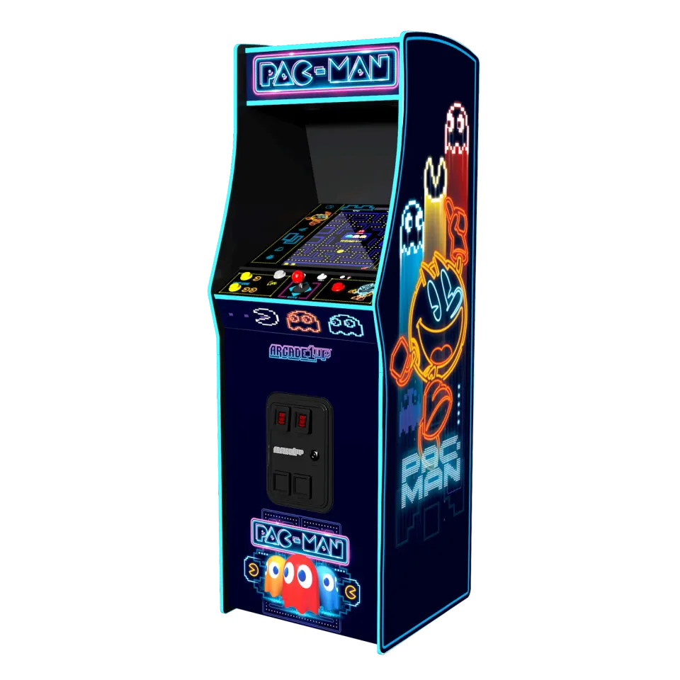 Arcade1Up Pac-Man Neon Deluxe arcadekast 17 inch 7 games