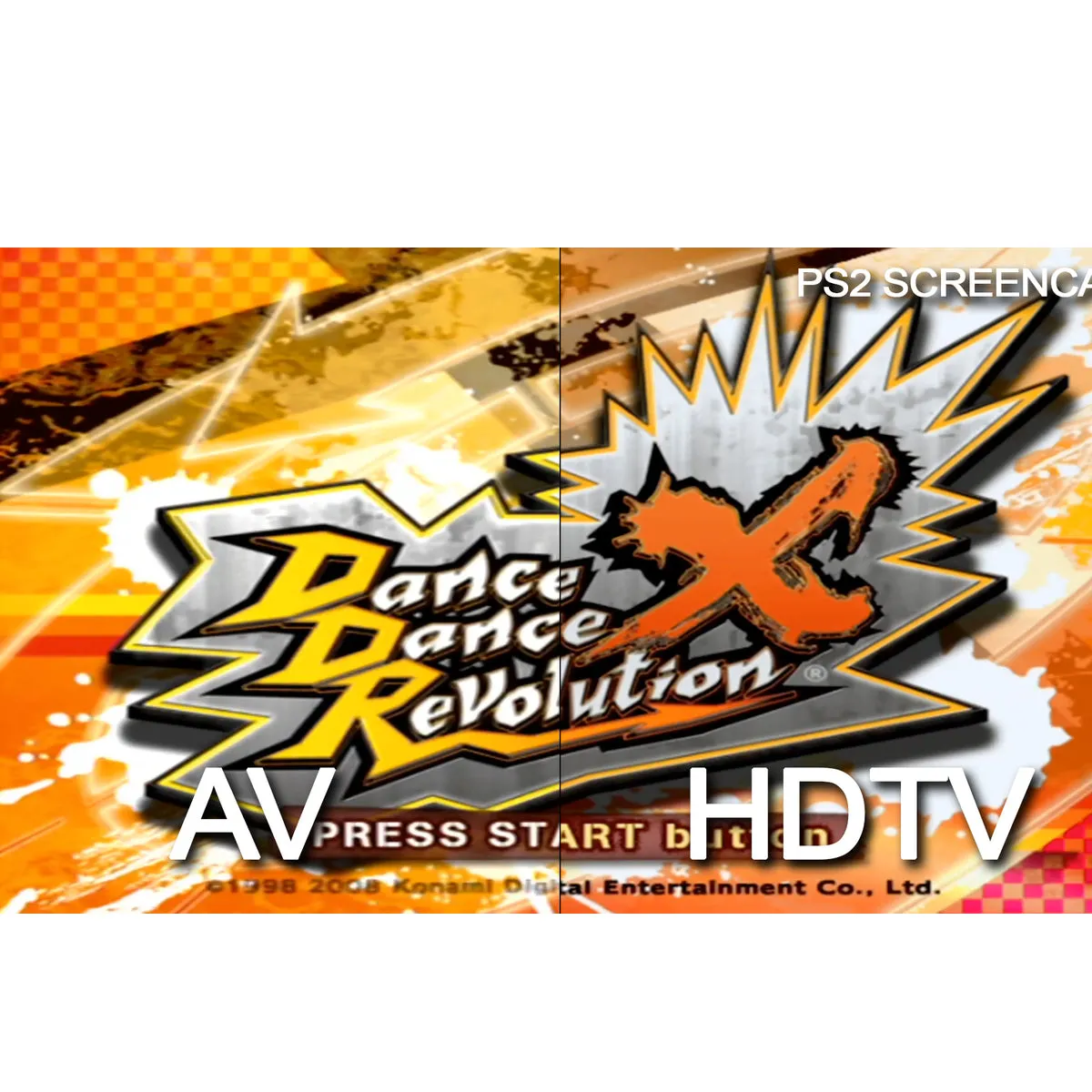 Hyperkin HDTV kabel PS2 PS1 naar HDMI beeld
