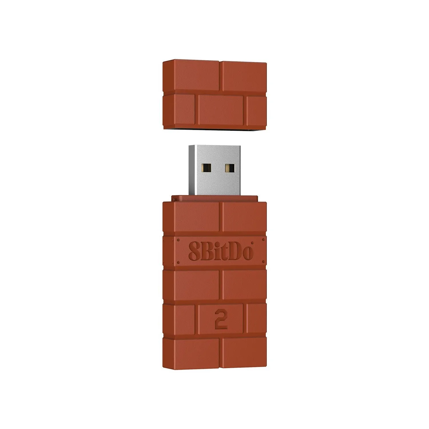 8BitDo USB Adapter 2 bluetooth adapter zwart Switch PC