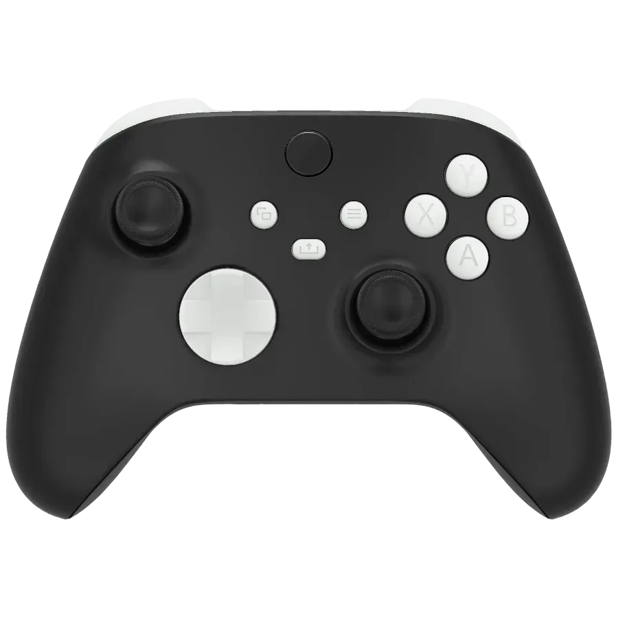 Clever Gaming Black & White Xbox controller zwart wit