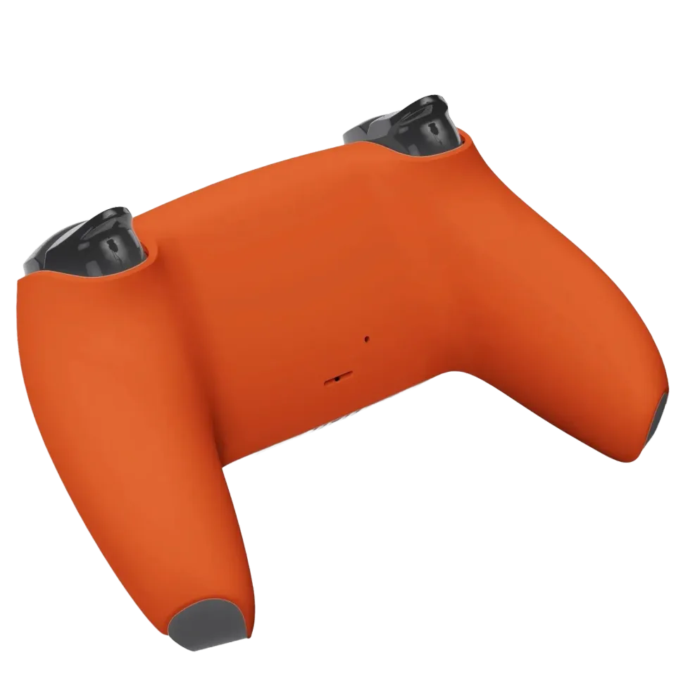 Clever Gaming Bright Orange back shell achterkant oranje