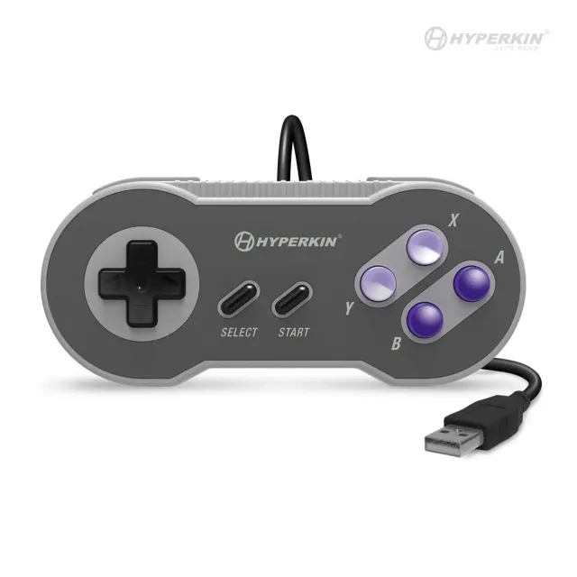 Hyperkin Scout USB controller SNES retro PC Mac bedraad