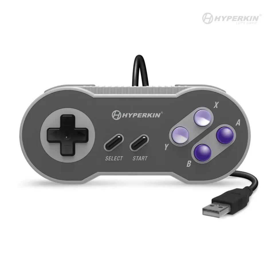 Hyperkin Scout USB controller SNES retro PC Mac bedraad