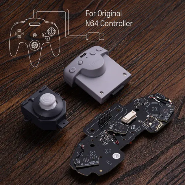 8BitDo Mod Kit originele N64 controller mod draadloos