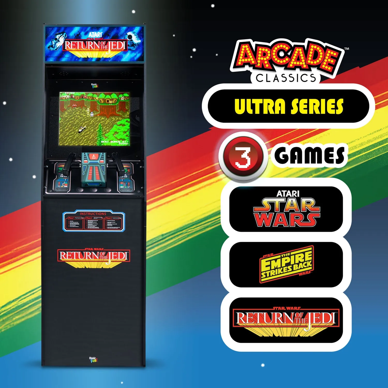 Arcade1Up Ultra Series Atari Star Wars arcadeautomaat yoke
