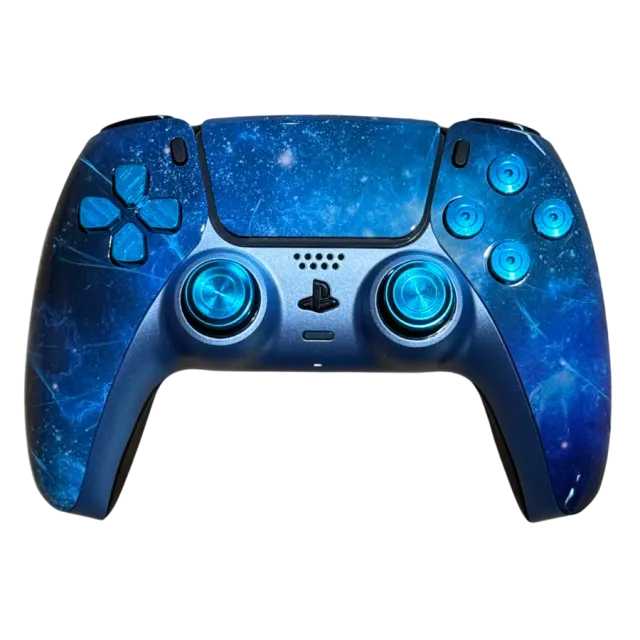 Clever Gaming Blue Vortex PS5 controller blauw